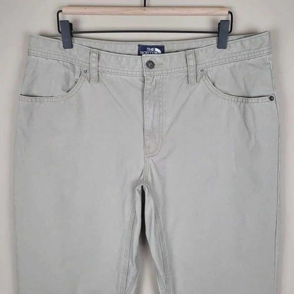 The North Face Size 36 Straight Leg Pants Outdoor Khaki Beige